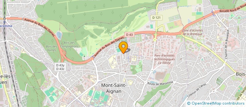 localisation de l'entreprise ENAIRA  MONT-SAINT-AIGNAN