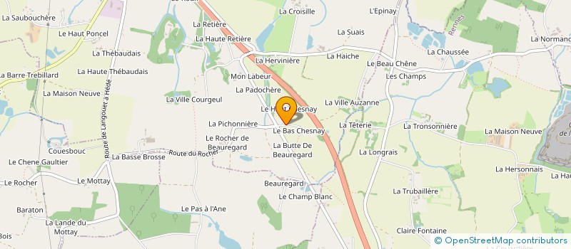 localisation de l'entreprise ENAIRGIE TEAM  SAINT-SYMPHORIEN