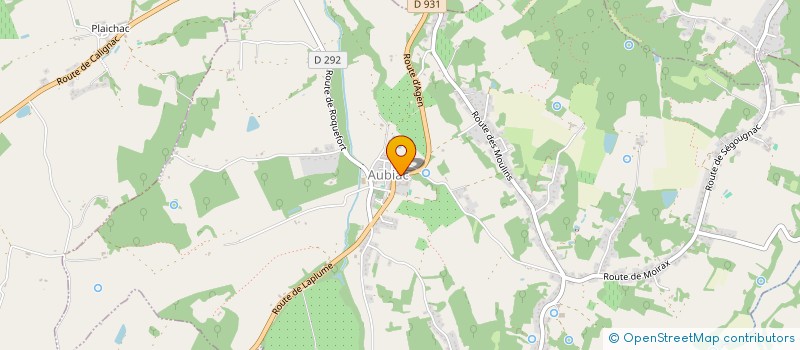 localisation de l'entreprise ENAJI  ESTILLAC