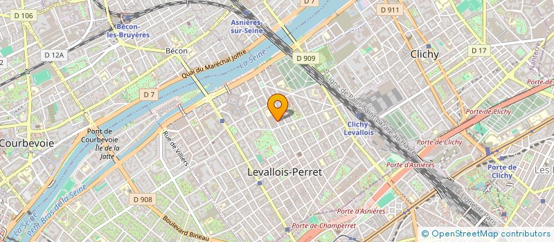 localisation de l'entreprise ENALI CONSEIL à LEVALLOIS-PERRET