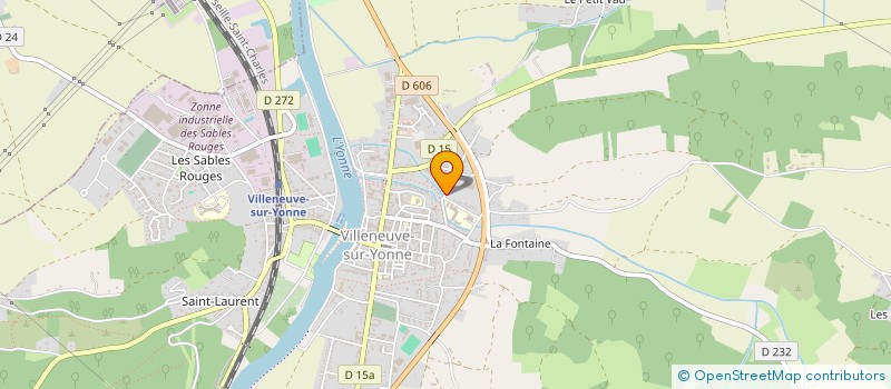 localisation de l'entreprise ENALIYA  VILLENEUVE-SUR-YONNE