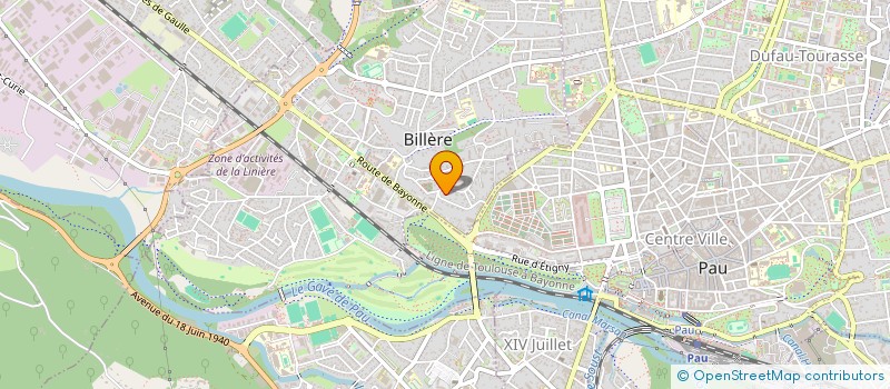 localisation de l'entreprise ENALPAC  BILLERE