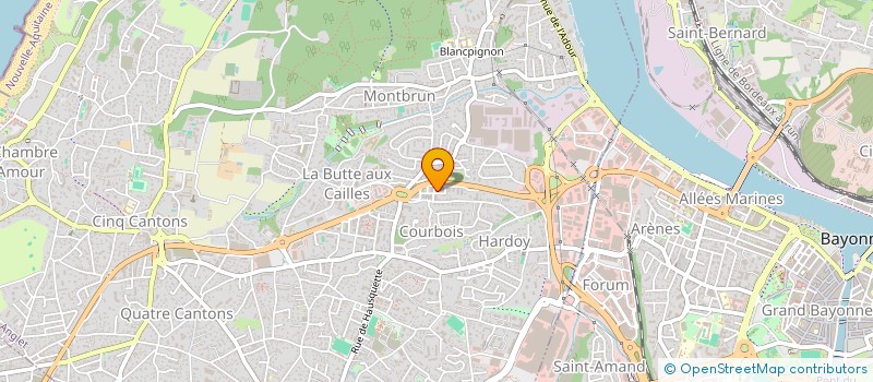 localisation de l'entreprise ENAR à BIARRITZ