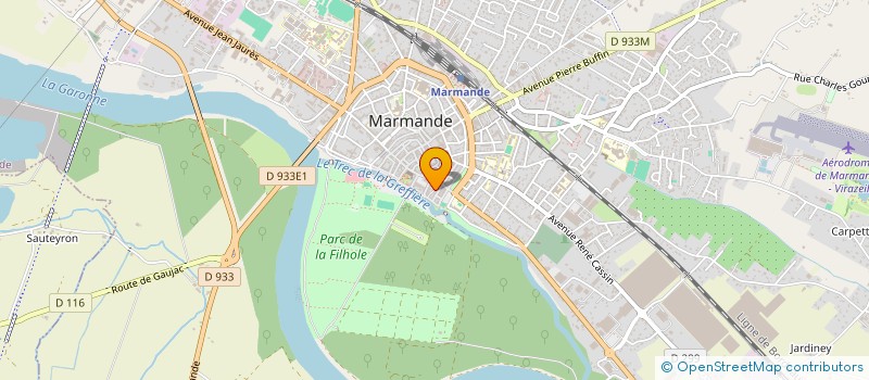 localisation de l'entreprise ENARA  MARMANDE