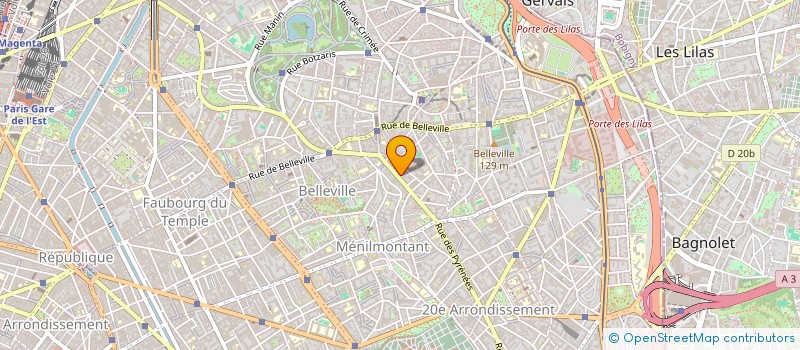 localisation de l'entreprise ENAT  PARIS