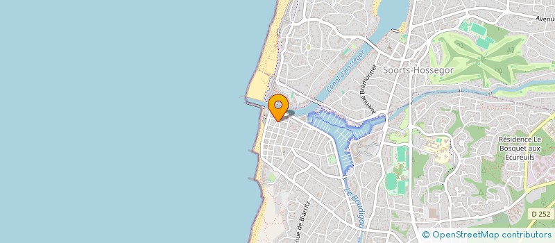 localisation de l'entreprise ENAUR à CAPBRETON