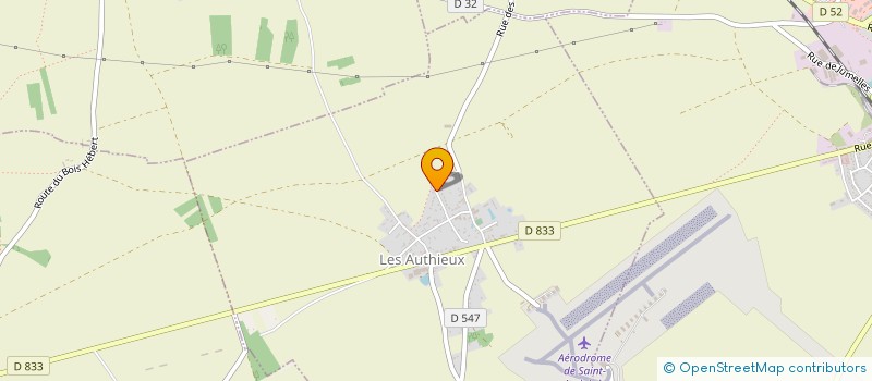 localisation de l'entreprise ENAURENOV  LES AUTHIEUX