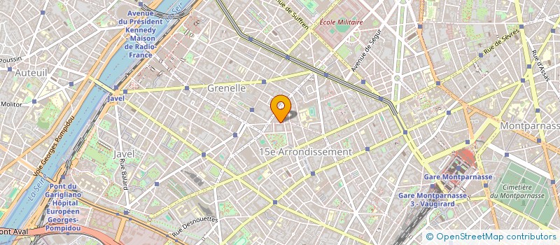 localisation de l'entreprise ENAVE  PARIS