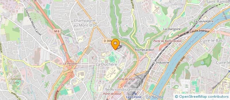 localisation de l'entreprise ENAXION à LYON