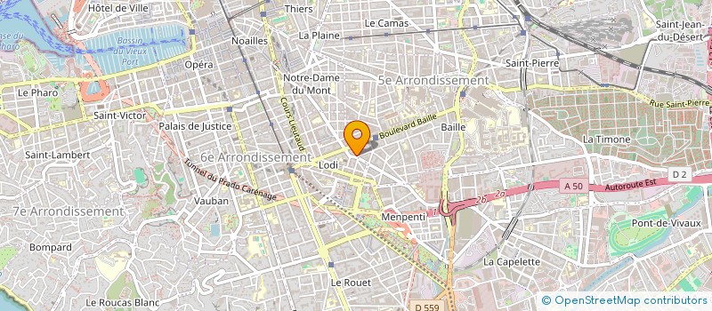 localisation de l'entreprise ENAXOR.SARL A CAPITAL VARIABLE à MARSEILLE