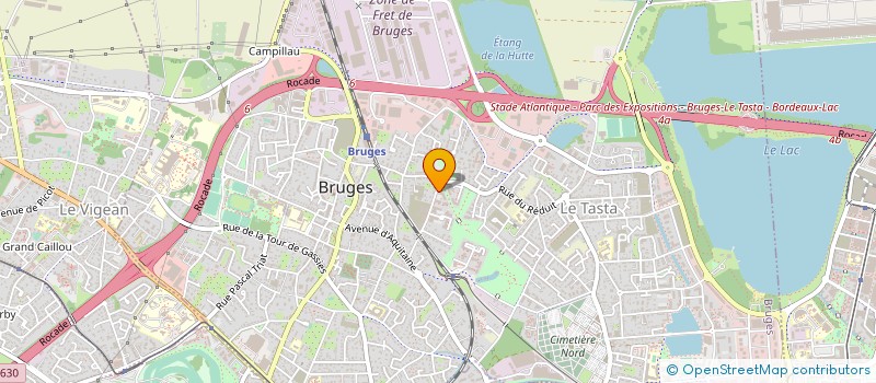 localisation de l'entreprise ENAZOR DISTRI  BRUGES