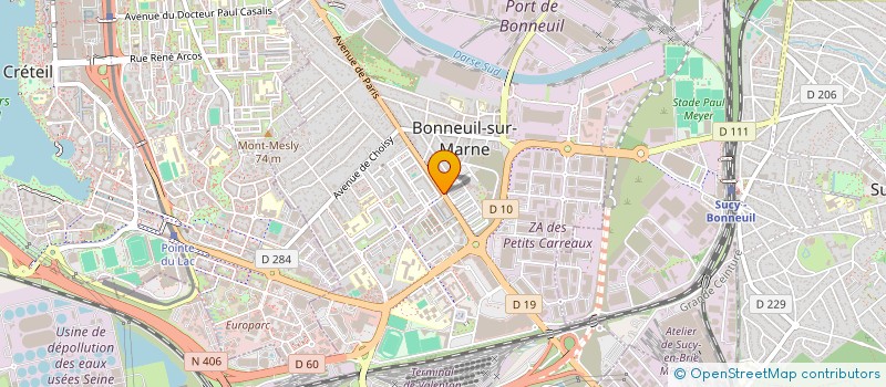 localisation de l'entreprise ENB  BONNEUIL-SUR-MARNE