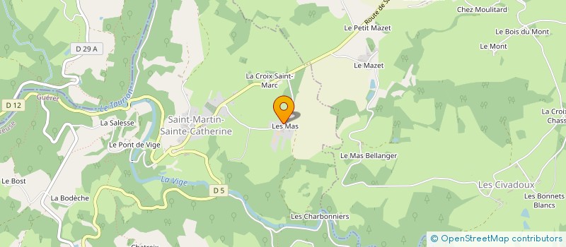 localisation de l'entreprise ENBIRI HASSAN à CHATELUS-LE-MARCHEIX