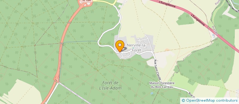 localisation de l'entreprise ENBN CONSULTING à NERVILLE-LA-FORET