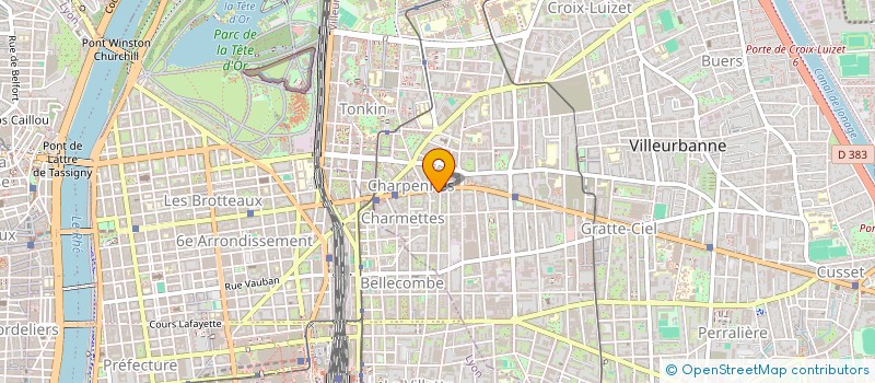 localisation de l'entreprise ENBRASILIEN.COM  VILLEURBANNE