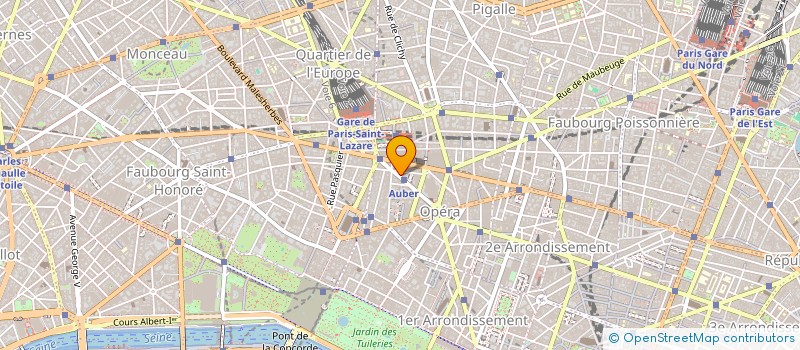 localisation de l'entreprise ENBRIDGE FRANCE  PARIS