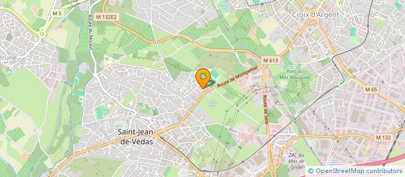 localisation de l'entreprise ENCADREMENT MOTO SECURITE 34  SAINT-JEAN-DE-VEDAS