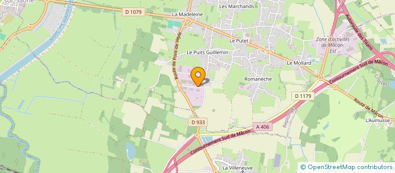 localisation de l'entreprise ENCALIEM à REPLONGES