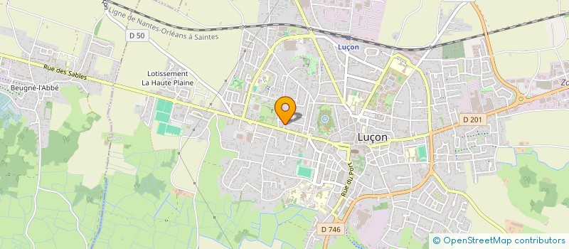 localisation de l'entreprise ENCAN SERVICES à LUCON