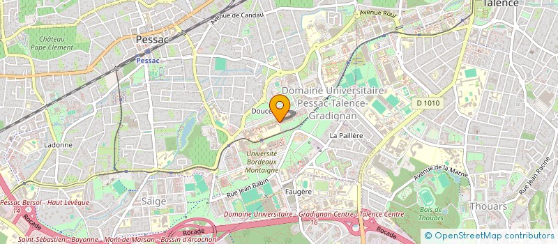 localisation de l'entreprise ENCANNES! à PESSAC