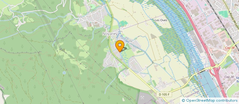 localisation de l'entreprise ENCAOZ à NOYAREY