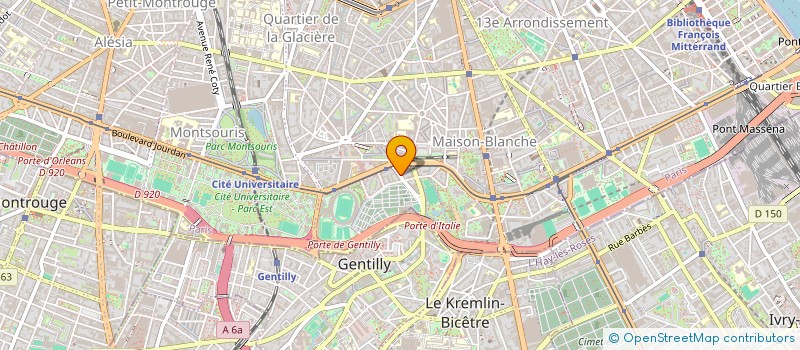 localisation de l'entreprise ENCAS DANSE MAGAZINE  PARIS