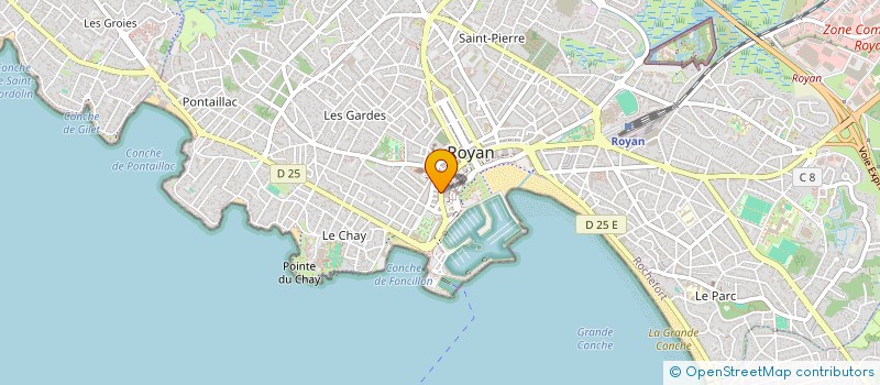 localisation de l'entreprise ENCCA à ROYAN
