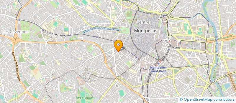 localisation de l'entreprise ENCELADE CONSEIL à MONTPELLIER