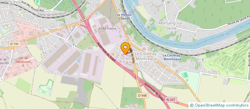 localisation de l'entreprise ENCES CONSULTING  PARIS