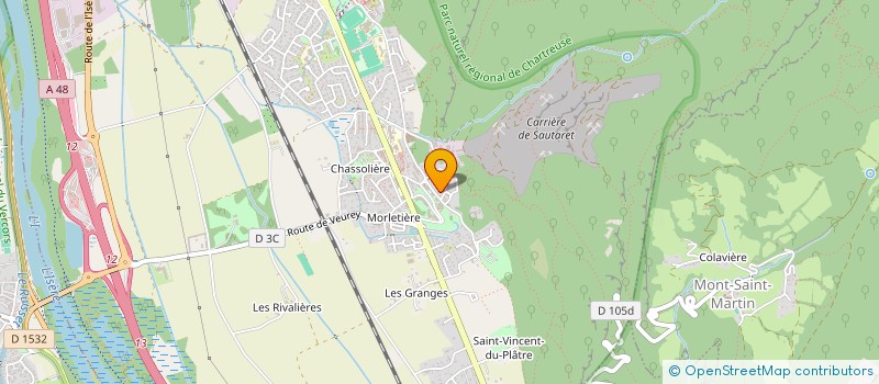 localisation de l'entreprise ENCHANT'HAIR  VOREPPE