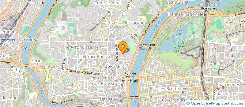 localisation de l'entreprise ENCHANTEZ-VOUS à LYON