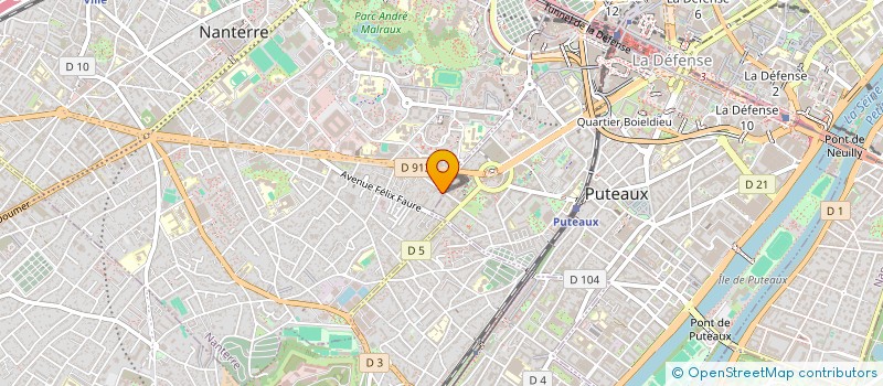 localisation de l'entreprise ENCHANTONS ! à NANTERRE