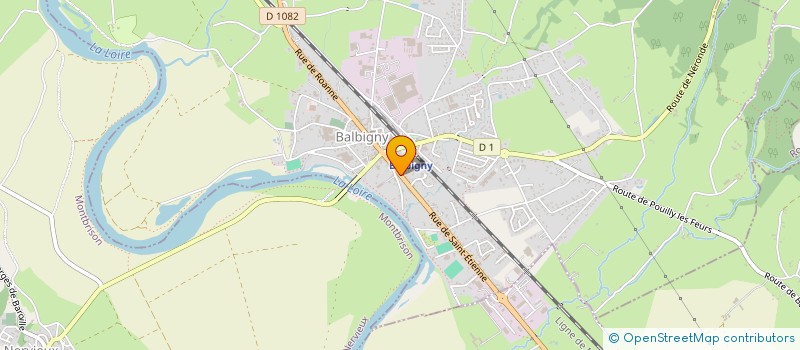 localisation de l'entreprise ENCHERES PLUS SECURITE  BALBIGNY