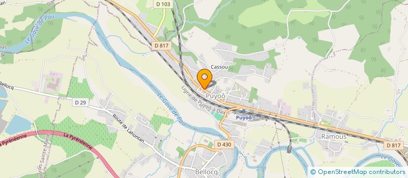 localisation de l'entreprise ENCINAS  PUYOO