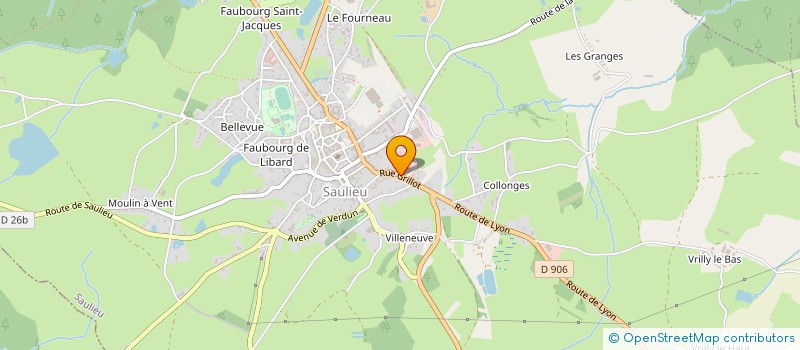 localisation de l'entreprise ENCINAS SEVILLANO JOSE ENCINAS HIPPOLYTE à SAULIEU