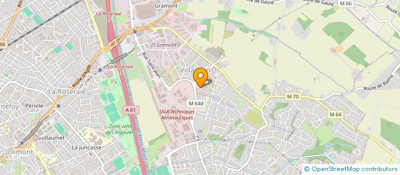 localisation de l'entreprise ENCLAVE DU DERNIER ORDRE  TOULOUSE