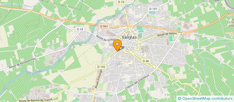 localisation de l'entreprise ENCLAVE FITNESS à VALREAS