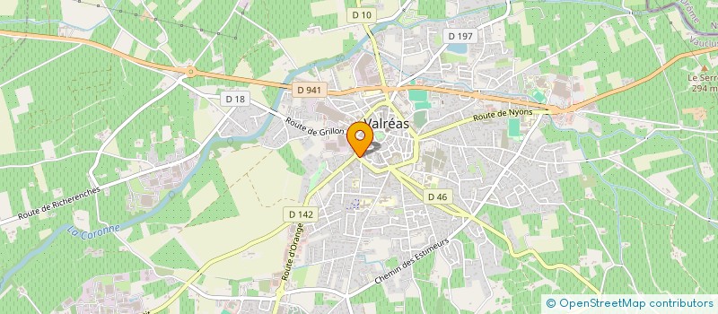 localisation de l'entreprise ENCLAVE IMMOBILIER GESTION à VALREAS