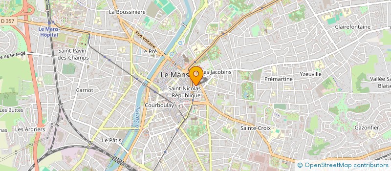 localisation de l'entreprise ENCLOS  LE MANS