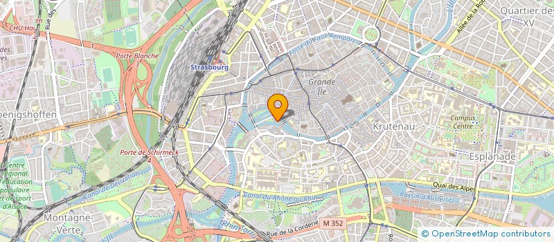 localisation de l'entreprise ENCO à STRASBOURG