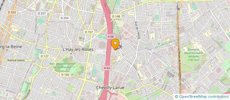 localisation de l'entreprise ENCOBAT à L'HAY-LES-ROSES