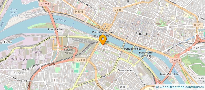 localisation de l'entreprise ENCOFRANCE à ROUEN