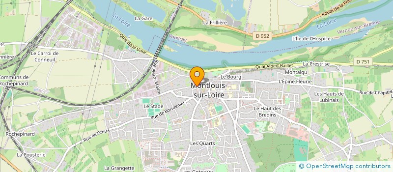 localisation de l'entreprise ENCOME  MONTLOUIS-SUR-LOIRE