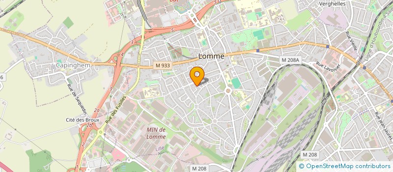 localisation de l'entreprise ENCONTRO 07 à LILLE