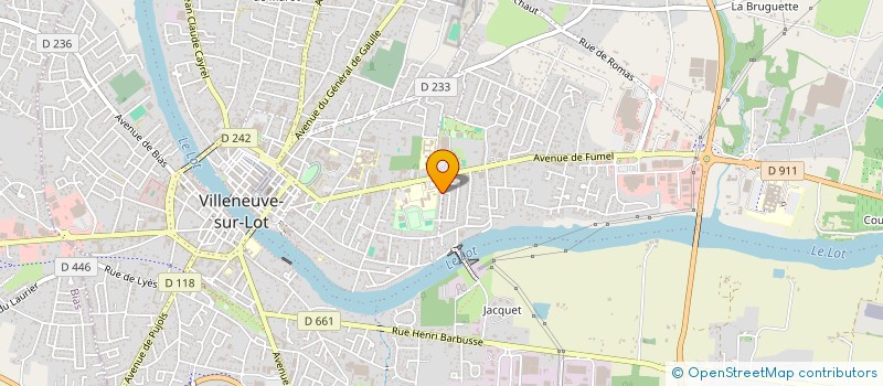 localisation de l'entreprise ENCORA PRIMA  VILLENEUVE-SUR-LOT