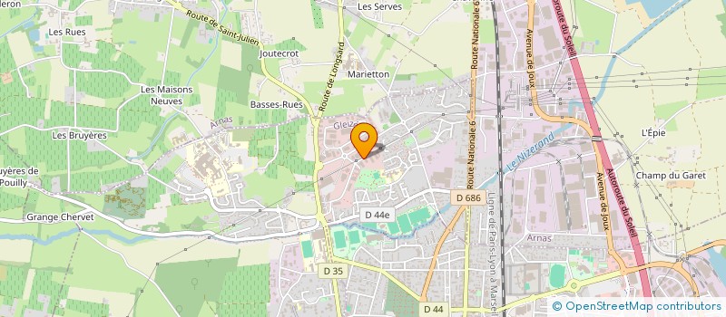 localisation de l'entreprise ENCORE à GLEIZE