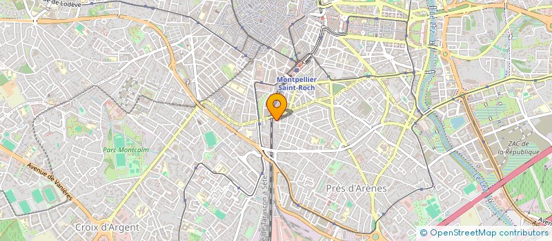 localisation de l'entreprise ENCORE à MONTPELLIER