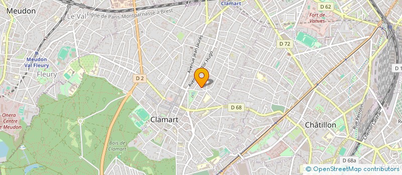 localisation de l'entreprise ENCORE à CLAMART
