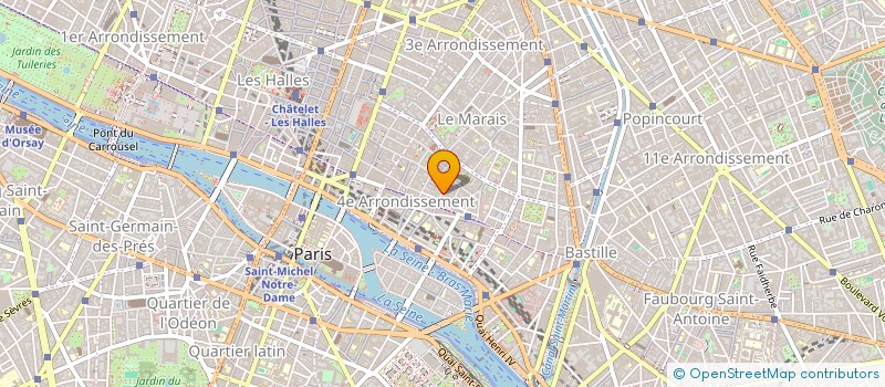 localisation de l'entreprise ENCORE  PARIS