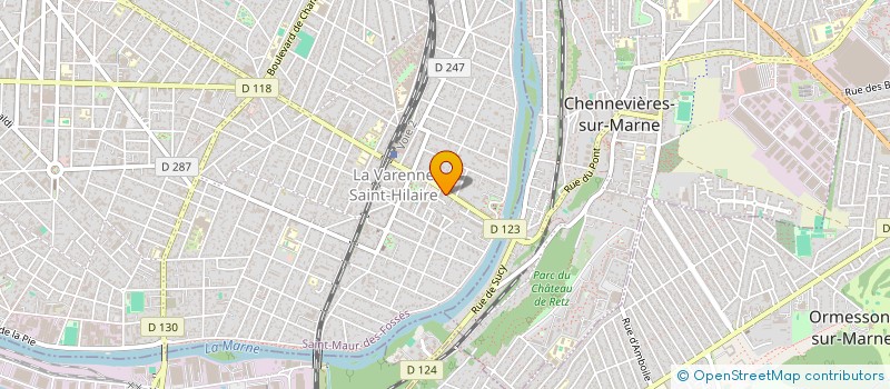 localisation de l'entreprise ENCORE CLUB à SAINT-MAUR-DES-FOSSES